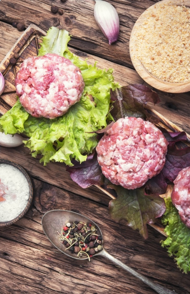 Halal Angus Beef Chuck Smash Burgers - 6pk (70g each)