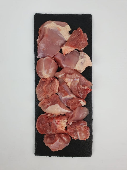 Halal Free Range Chicken Leg Meat - Boneless (500g)