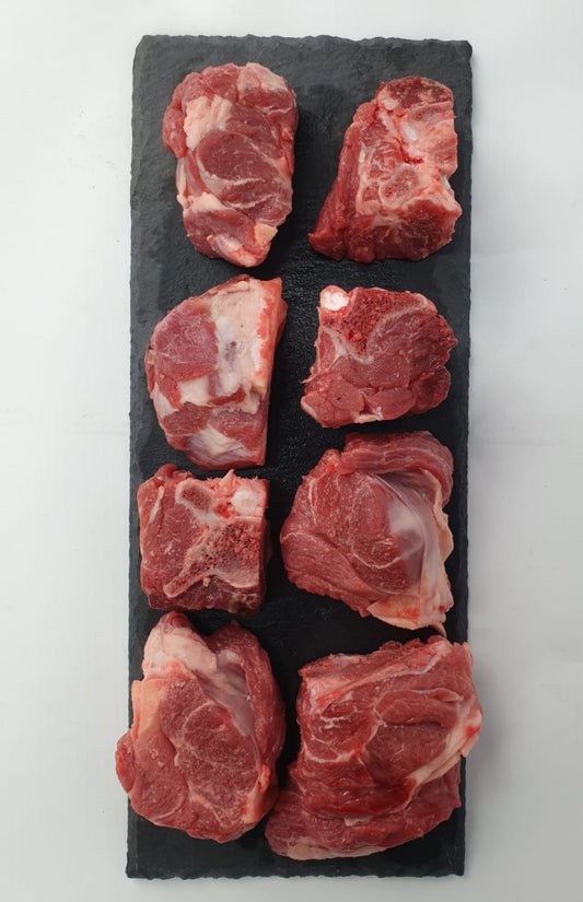 Halal Free Range Lamb Mix - Cut with Bone (750g)