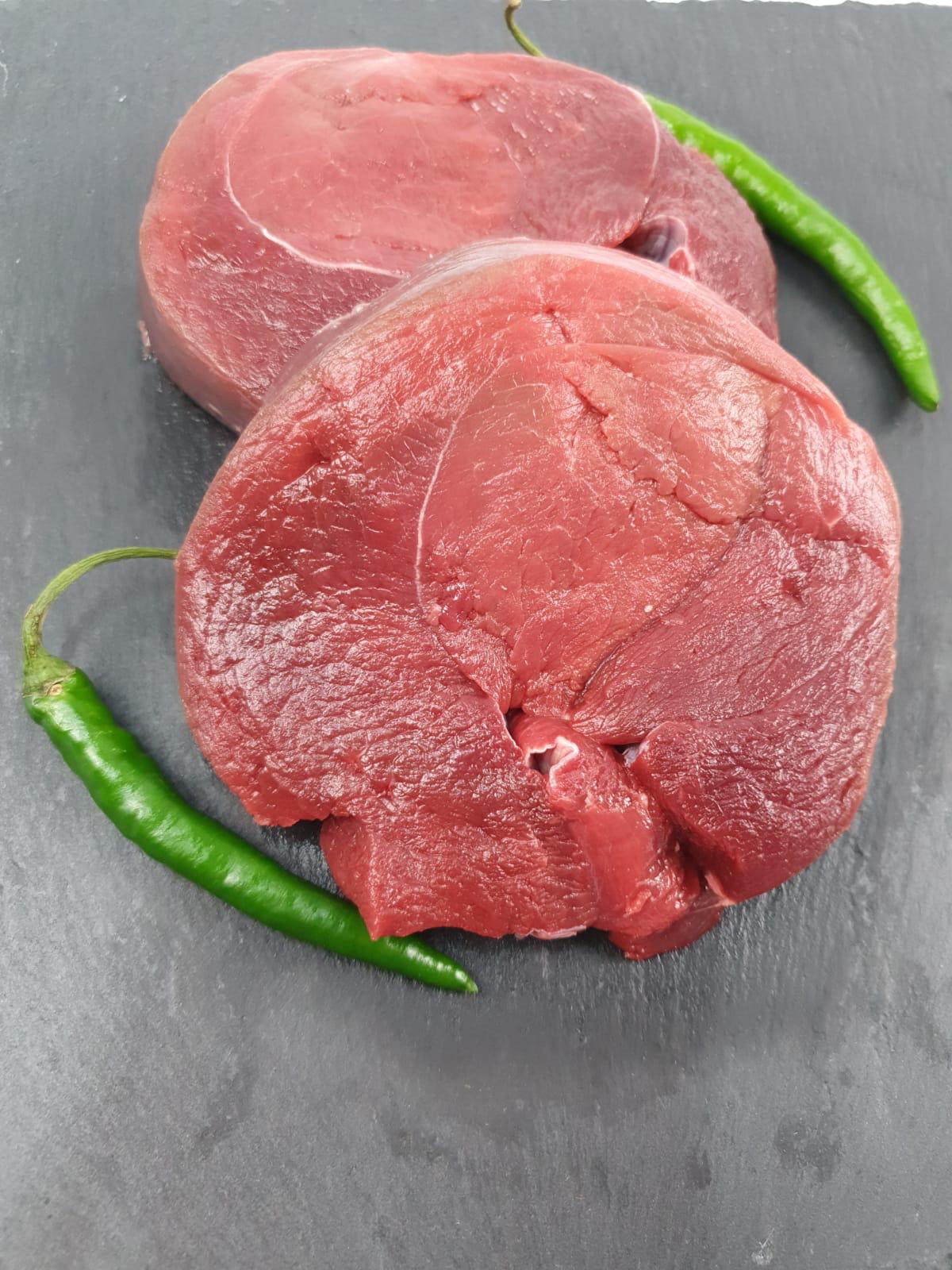 Halal Venison Leg Steaks (400-450g)