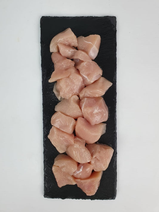 Halal Free Range Chicken Breast Diced (500g)