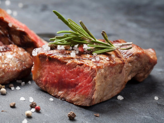Halal Fresh Angus Beef Ribeye Strip Uncut Aged (2-3kg)
