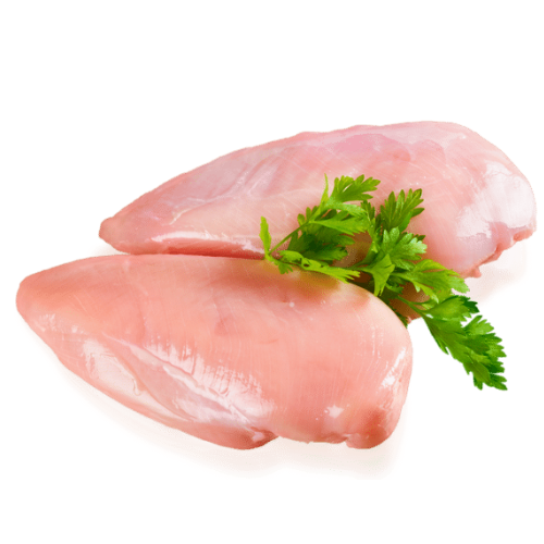 Halal Chicken Breast without Skin (1.8-2kg)