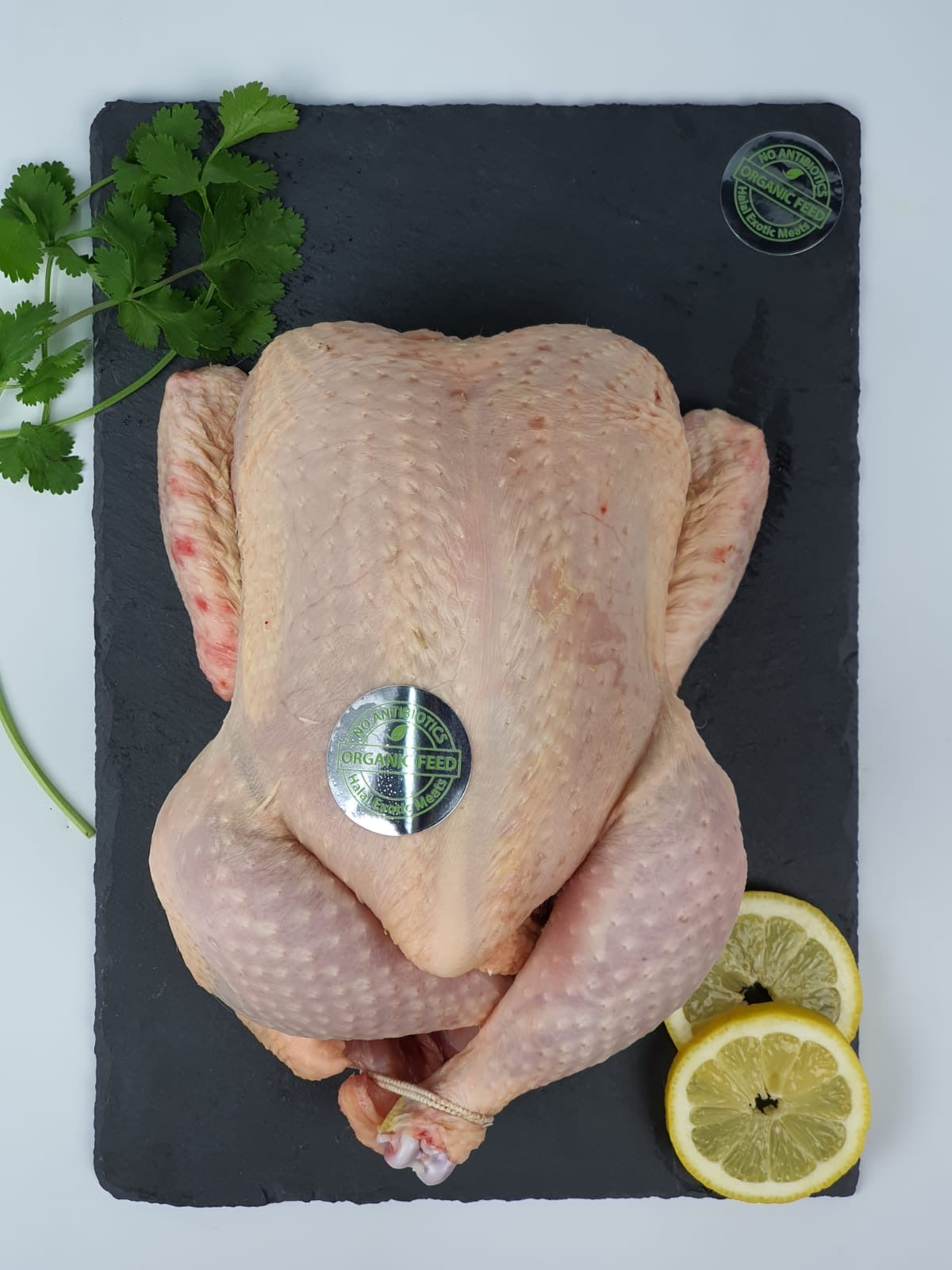 Halal Fresh Pure Gourmet Whole Chicken with Skin (1.6-2kg)