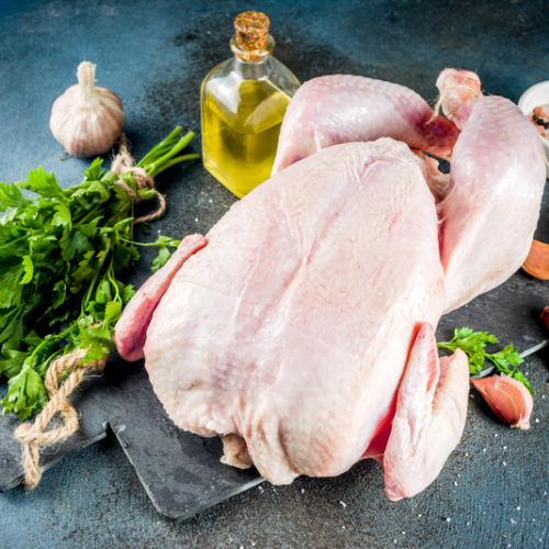 Halal 3 Whole Chickens with Skin (600-700g)