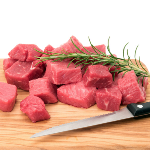Halal Angus Beef Diced (1.5kg)