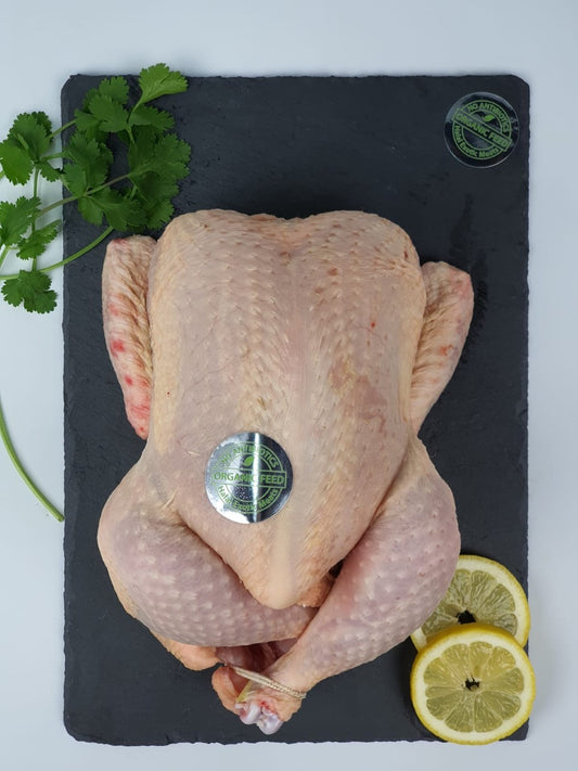 Halal Pure Gourmet Reared Whole Chicken with Skin (1.6-2kg)